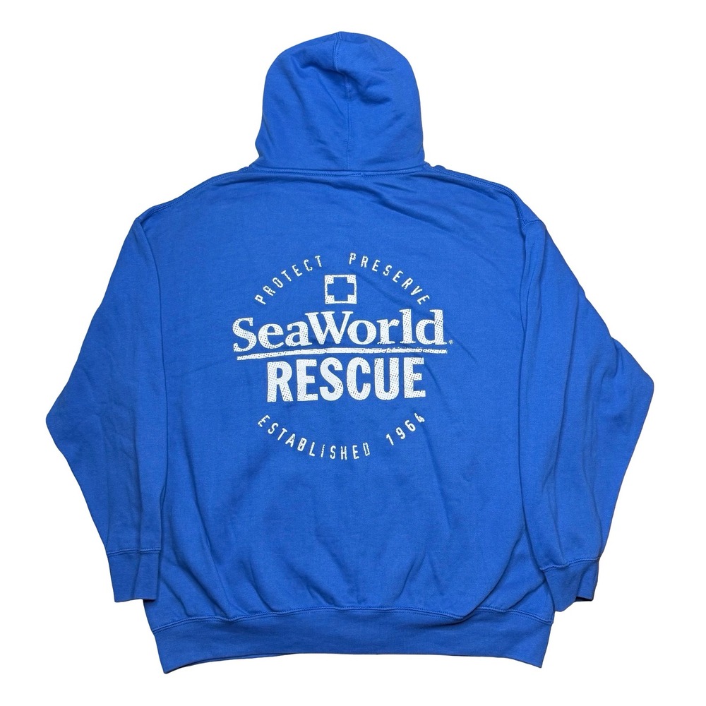 Sea World Rescue zip up jacket hoody